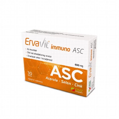 Ervavit immuno asc caps 30x600mg