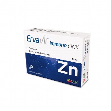 Ervavit immuno cink caps 30x15mg