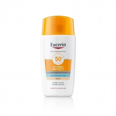 Eucerin Sun Hydro-protect Fluid tonirani SPF 50+ Svetla