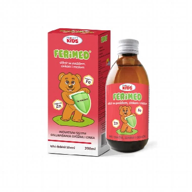 FERIMED ELIKSIR GVOZDJE+CINK+MED 200ML