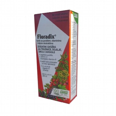 FLORADIX SIRUP SA GVOZDJEM 250ML
