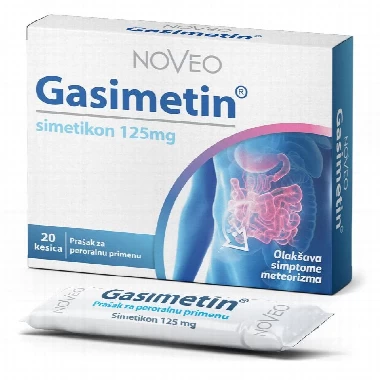 Gasimetin simetikon kesice 20x125mg