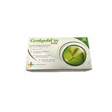 Gynkgobil forte caps 30x80mg
