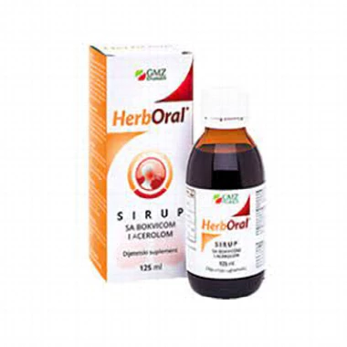 HERBORAL SIRUP BOKVICA 125ML
