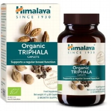 HIMALAYA ORGANIC TRIPHALA 60 KAPSULA