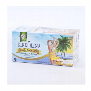 KIRKOLINA CAJ ZA MRSAVLJENJE FILTER 50G 25X