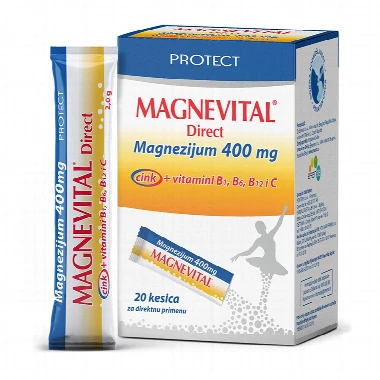 MAGNEVITAL DIRECT KESICE 20X400MG
