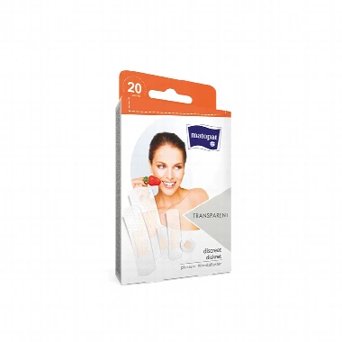 MATOPAT FLASTER TRANSPARENT 20X