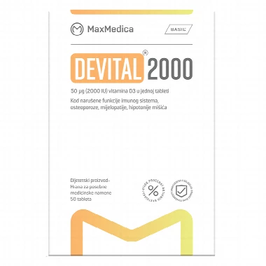 MAX MEDICA DEVITAL 2000IJ TBL 50X