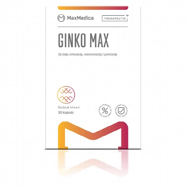 MAX MEDICA GINKO MAX CAPS 30X80MG