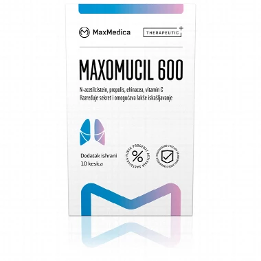 MAX MEDICA MAXOMUCIL 600 KESICE 10X