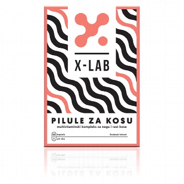 MAX MEDICA X-LAB ZA KOSU CAPS 60X