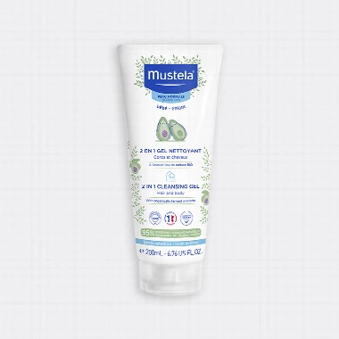 MUSTELA 2 U 1 ŠAMPON ZA PRANJE KOSE I TELA 200 ml
