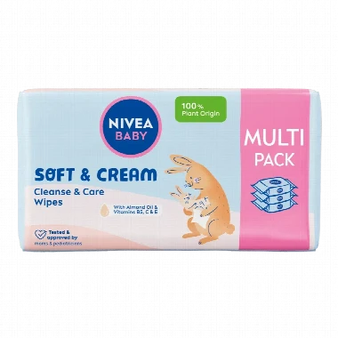 NIVEA MARAMICE VLAZNE SOFT 4X57
