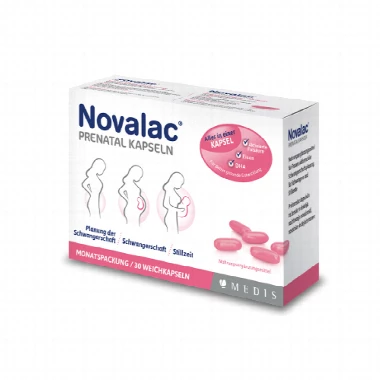 Novalac prenatal caps 30X