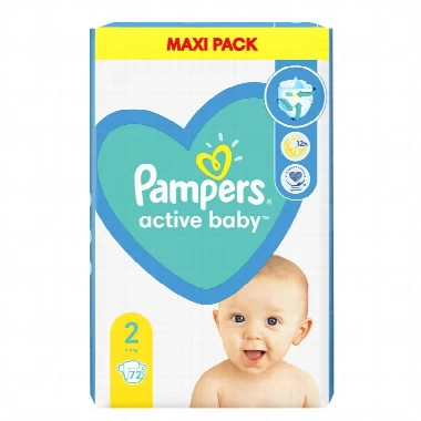 PAMPERS PELENE AB VPP 2 MINI 72X PAKET