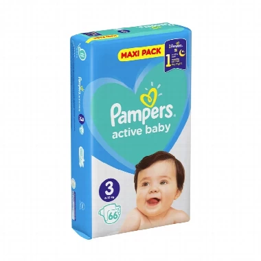 PAMPERS PELENE AB VPP 3 MINI 66X PAKET