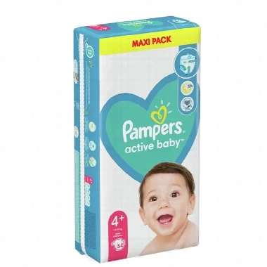 PAMPERS PELENE AB VPP 4+ MAXI+ 54X PAKET