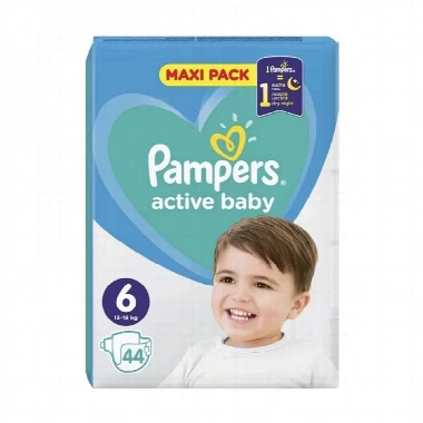 PAMPERS PELENE AB VPP 6 LARGE 44X PAKET