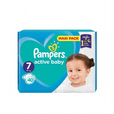 PAMPERS PELENE AB VPP 7 EXTRALARGE 40X PAKET