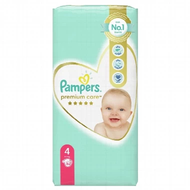 PAMPERS PELENE PREMIUM VP 4 MAXI 52X A1