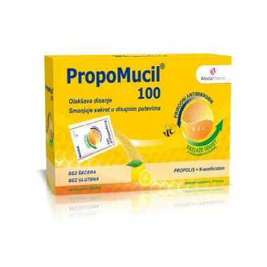 PROPOMUCIL KESICE 10X100MG