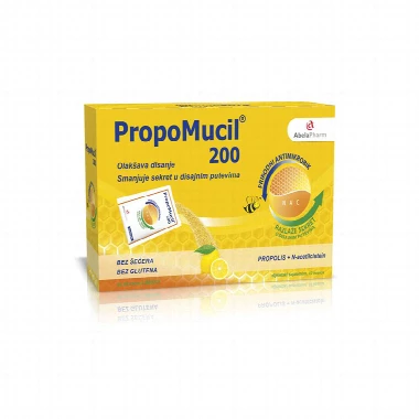 PROPOMUCIL KESICE 50X200MG
