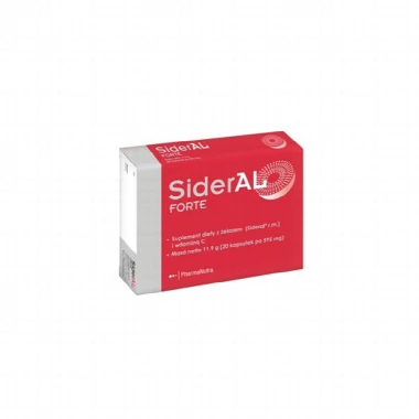 SIDERAL FORTE CAPS 20X595MG