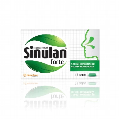 SINULAN FORTE 15 TABLETA