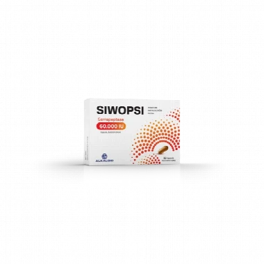 SIWOPSI serrapeptase kapsule 15x60 000ij