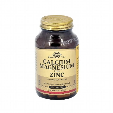 SOLGAR CA+MG+ZN TBL 100X