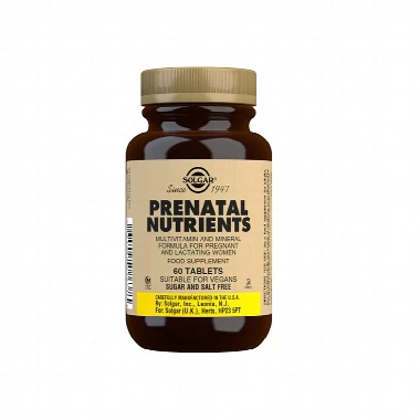 Solgar prenatal tbl 60X