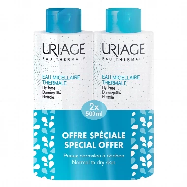 Uriage micelarna voda plava 2x500ml