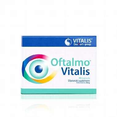 Vitalis oftalmo caps 20x