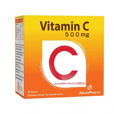 VITAMIN C KESICE 30X500MG ABELA